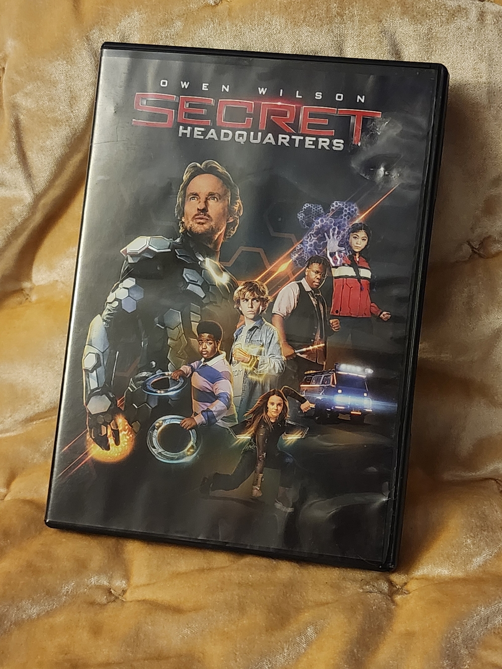 Secret Headquarters Movie DVD